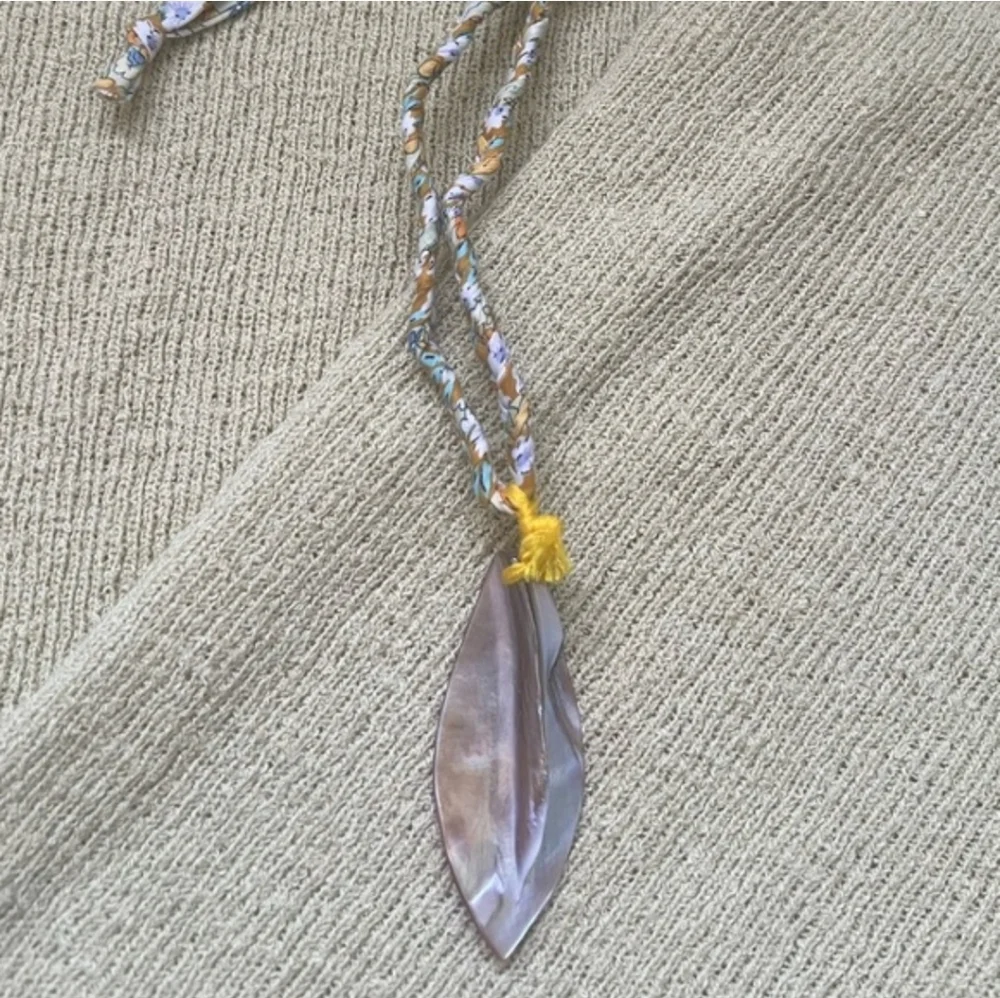 FREE PEOPLE × Ariana Ost Boho Pendant Necklace NWOT